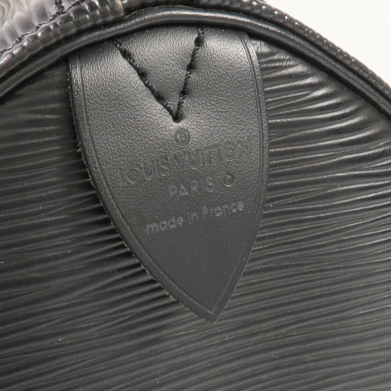LOUIS VUITTON Epi Speedy 30金扣手挽袋-10