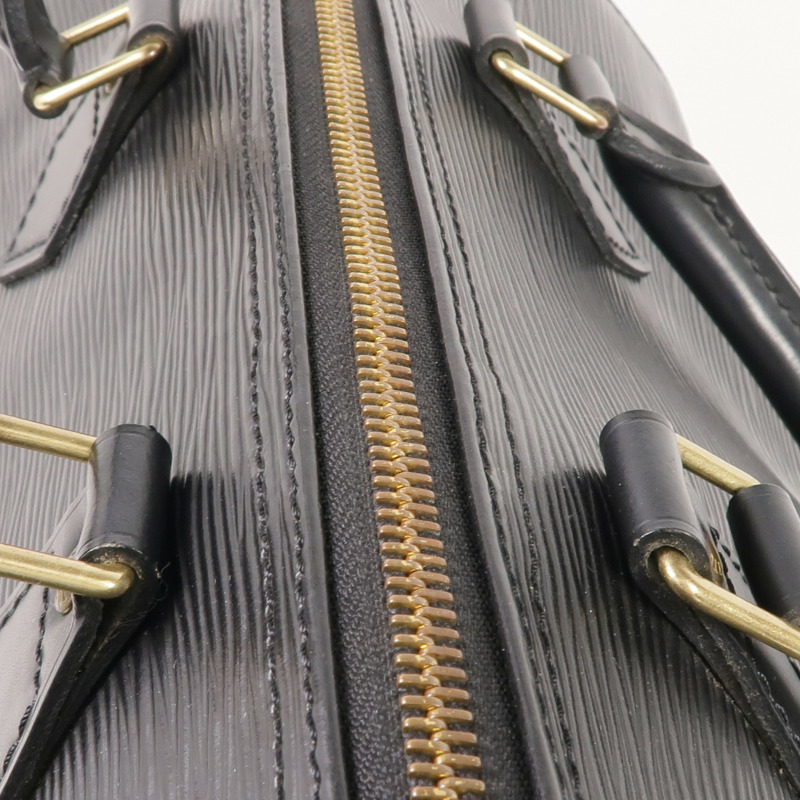 LOUIS VUITTON Epi Speedy 30金扣手挽袋-11