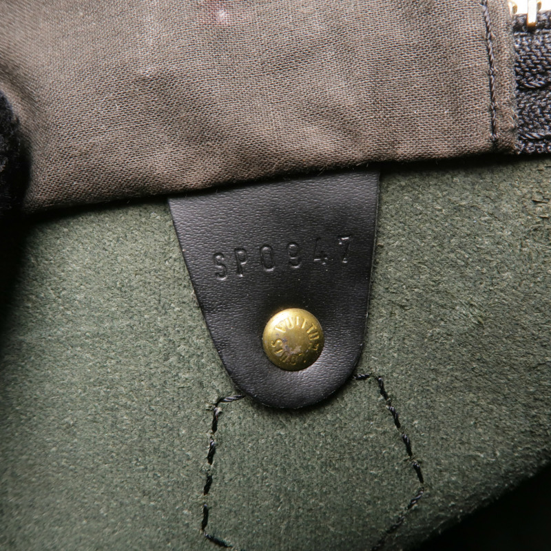 LOUIS VUITTON Epi Speedy 30金扣手挽袋-15