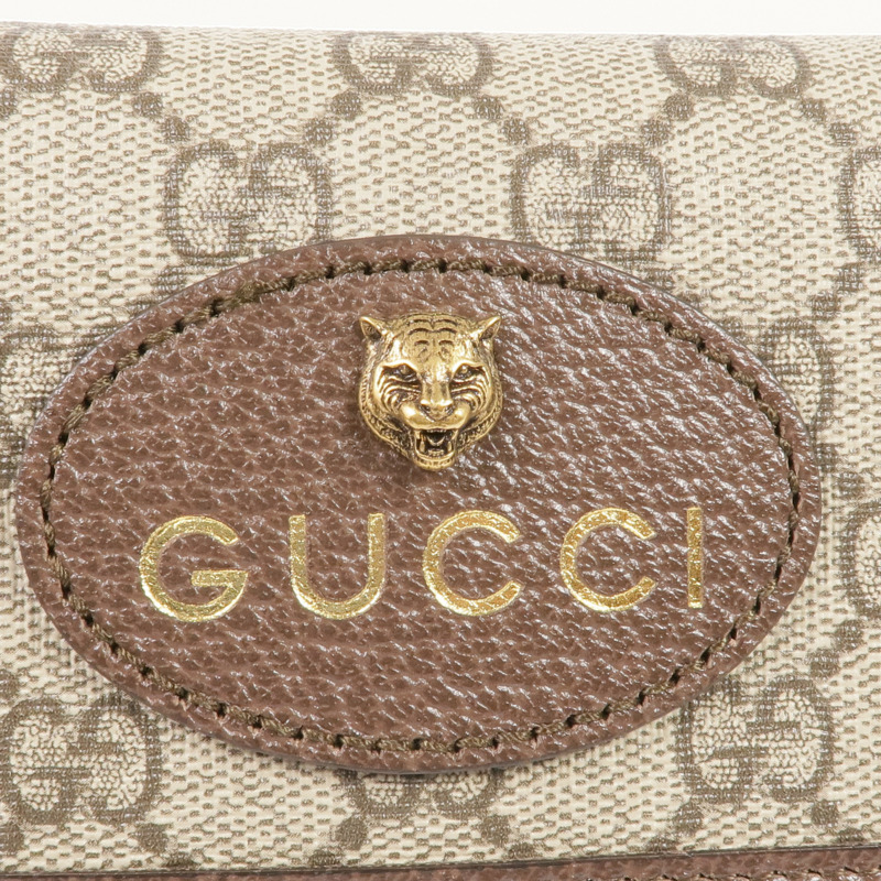 GUCCI 塗層帆布Waist Bag金扣腰包-9