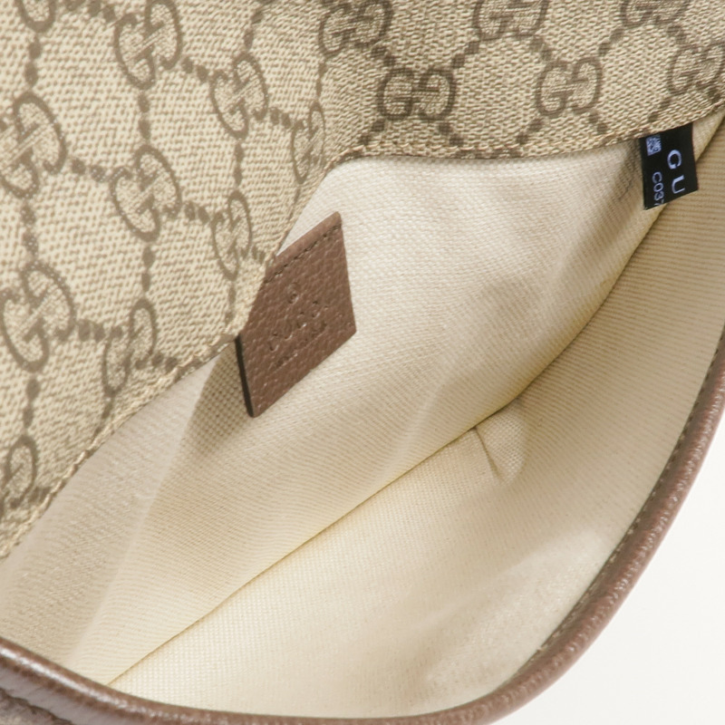 GUCCI 塗層帆布Waist Bag金扣腰包-10