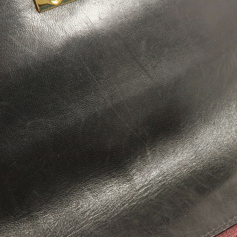 CHANEL 羊皮皮革Shoulder Bag金扣肩背袋-13