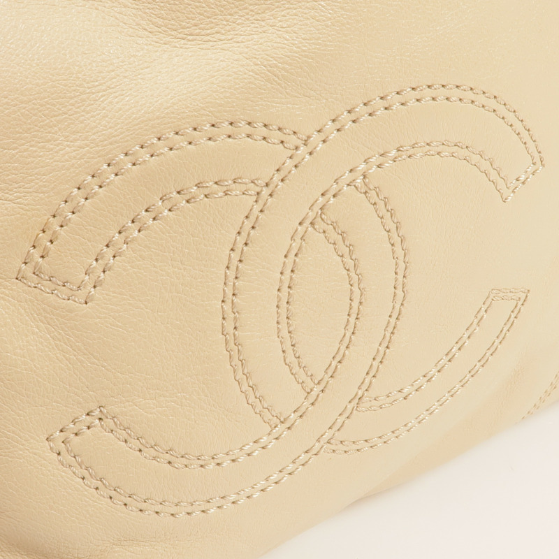 CHANEL 皮革Shoulder Bag/Handbag金扣肩背袋/手挽袋-9