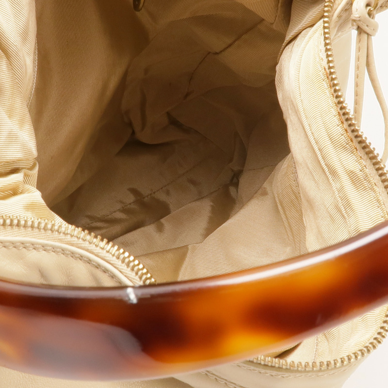 CHANEL 皮革Shoulder Bag/Handbag金扣肩背袋/手挽袋-15