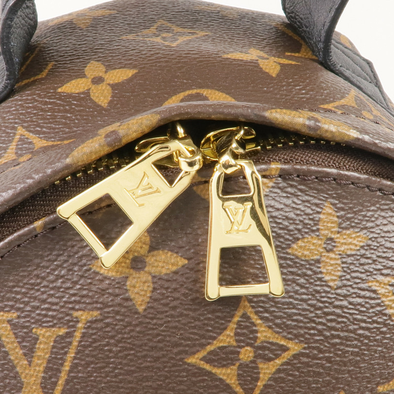 LOUIS VUITTON Monogram Palm Springs PM金扣背包-10