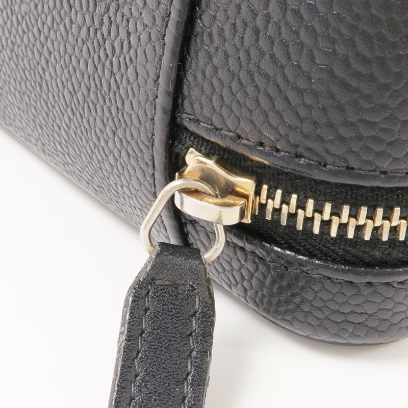 CHANEL 牛皮皮革Filigree Camera Bag金扣鏈帶肩背袋-9