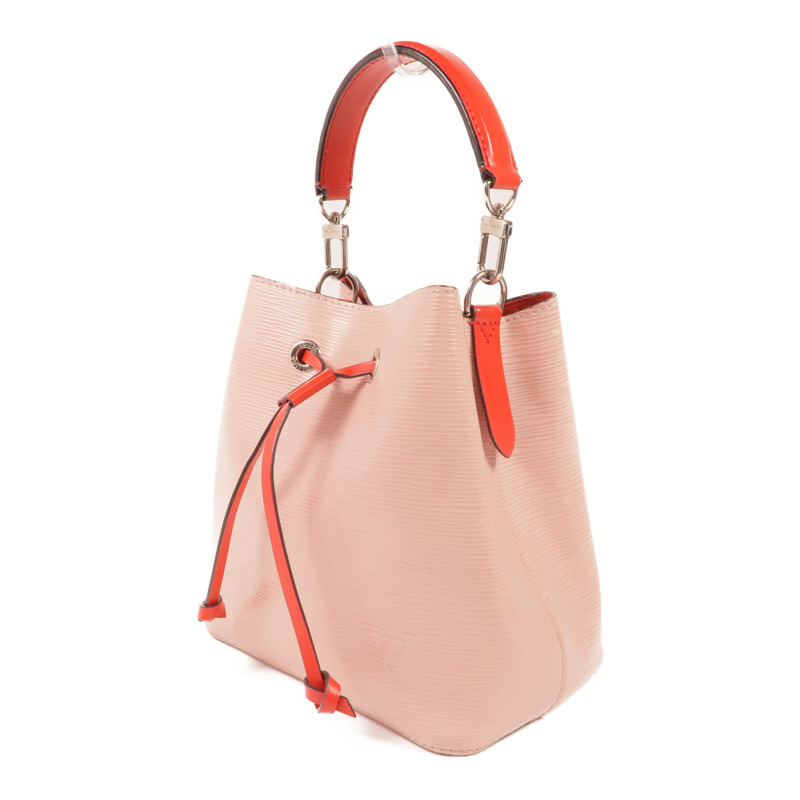 LOUIS VUITTON Epi Neo Noe BB銀扣手挽肩背兩用袋/Rose Ballerine-2