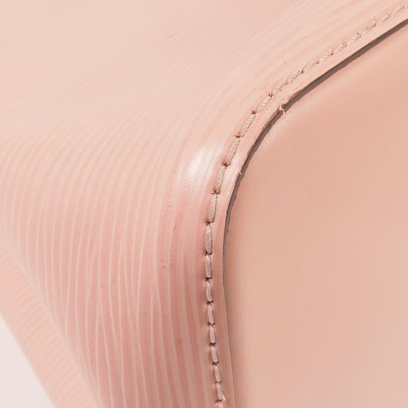 LOUIS VUITTON Epi Neo Noe BB銀扣手挽肩背兩用袋/Rose Ballerine-15