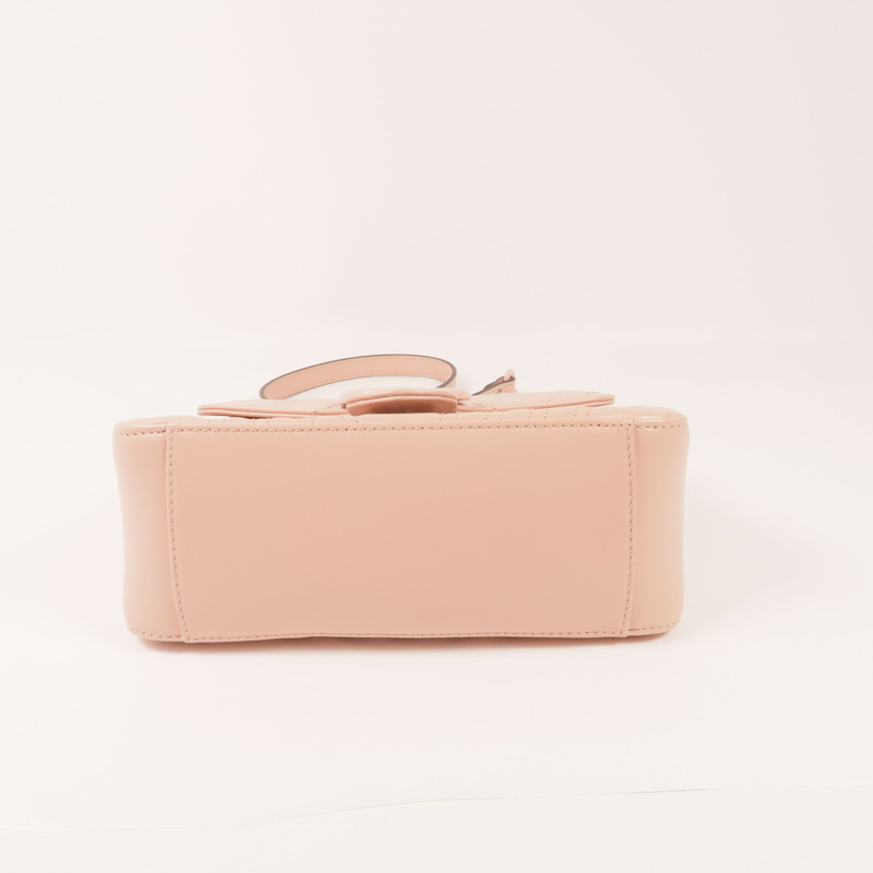 GUCCI 牛皮皮革GG Marmont銀扣手挽肩背兩用袋-3