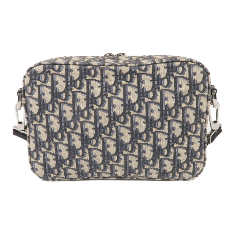 Dior 帆布Safari Messenger Bag銀扣肩背袋-1
