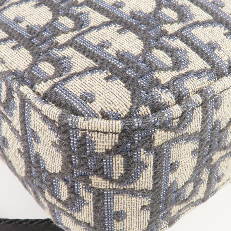 Dior 帆布Safari Messenger Bag銀扣肩背袋-8