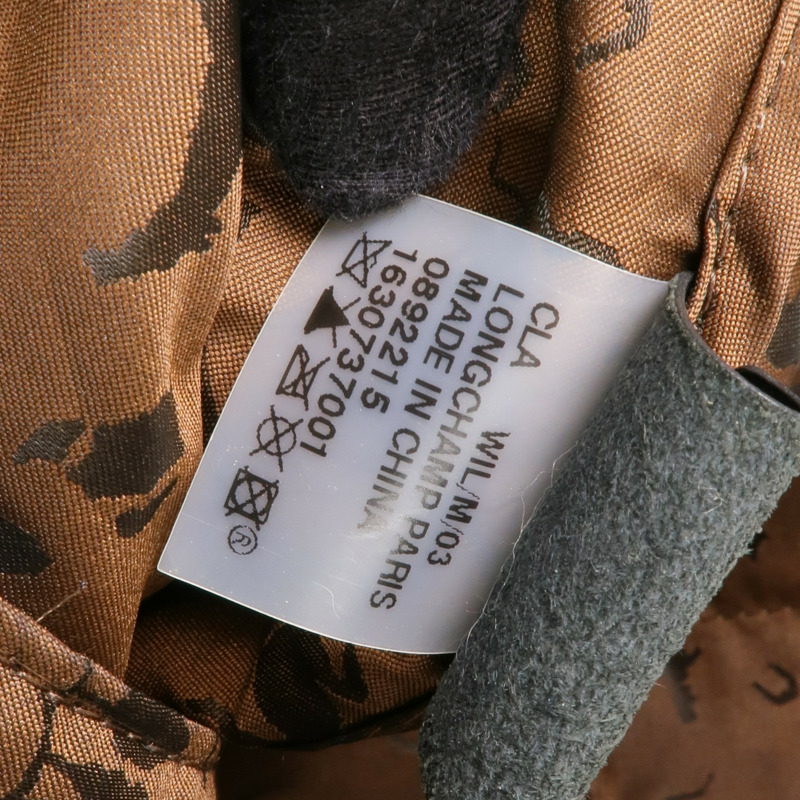 Longchamp 牛皮皮革2 Way Shoulder銀扣手挽肩背兩用袋-18