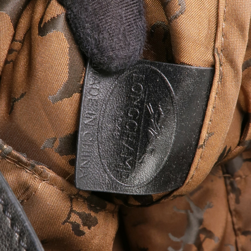 Longchamp 牛皮皮革2 Way Shoulder銀扣手挽肩背兩用袋-19