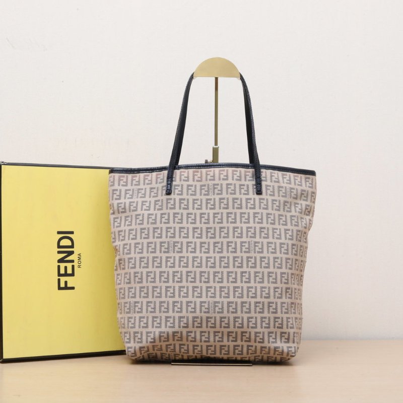 FENDI 老花帆布tote肩背包-0