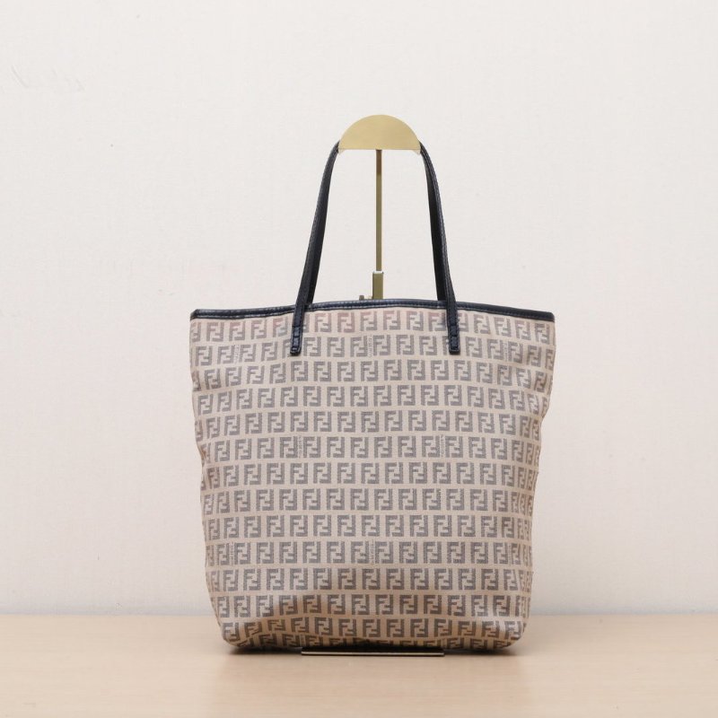 FENDI 老花帆布tote肩背包-1
