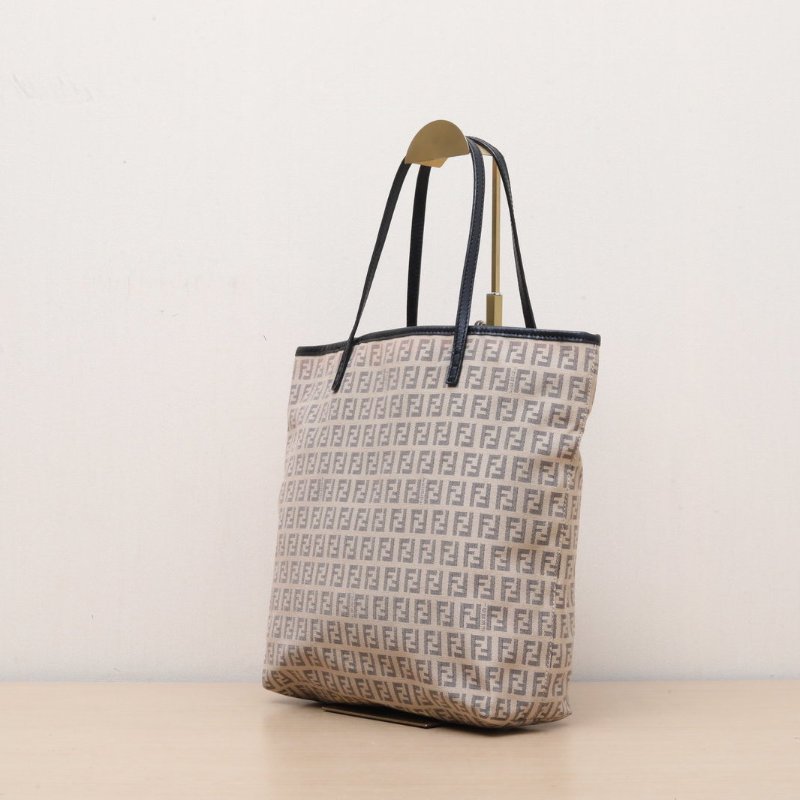 FENDI 老花帆布tote肩背包-3