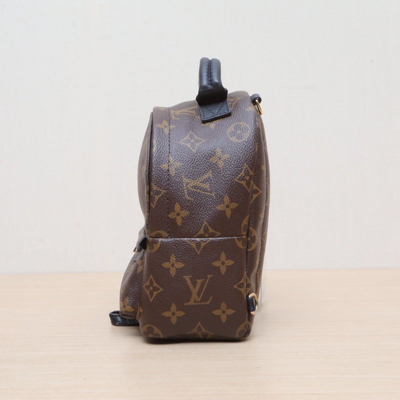 LOUIS VUITTON PalmSprings小書包Mini17老花PVC2018肩背包-4