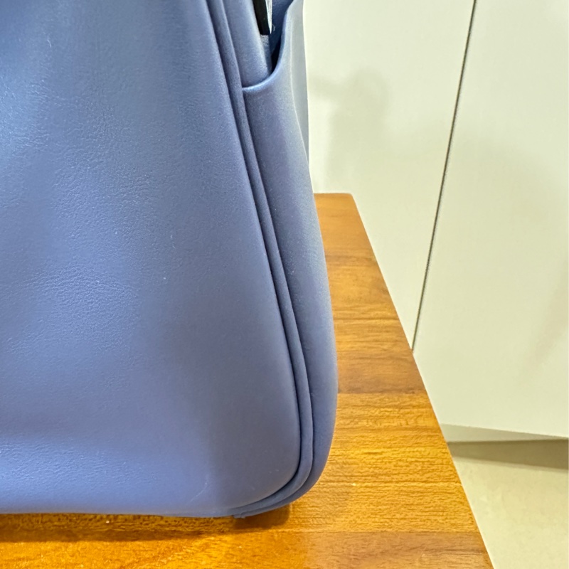 ꧁ Hermès🔹Lindy 30 編織背帶款🔹寶石藍꧂-5