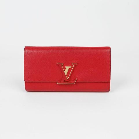 LOUIS VUITTON M63738 Capucines 長版錢包
