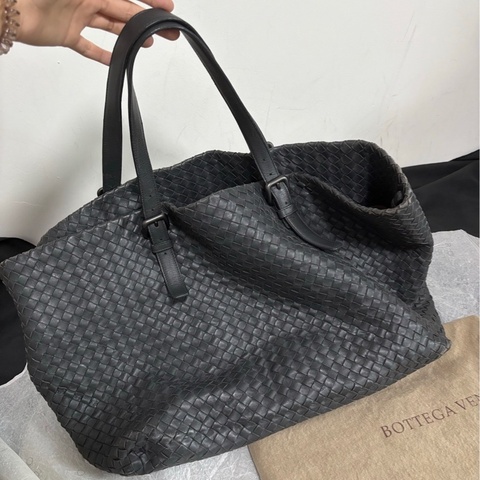 bv深黑灰色大號tote 手提包 單肩包