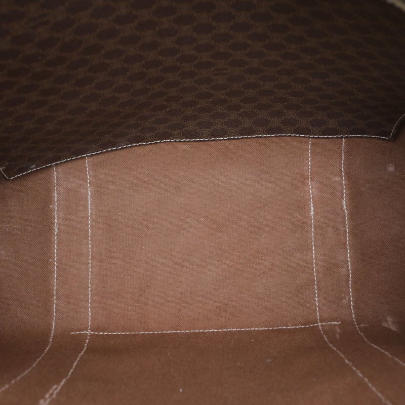 CELINE 老花PVC金扣中古托特包肩背包-2