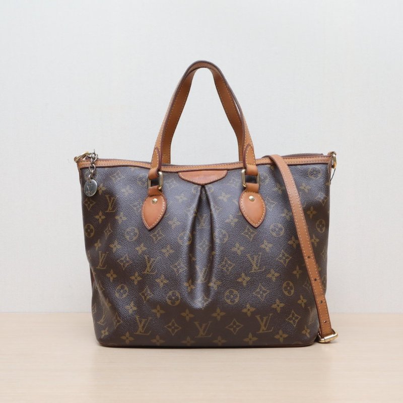 LOUIS VUITTON Palermo帕拉蒙小號29老花PVC2012肩背包-1