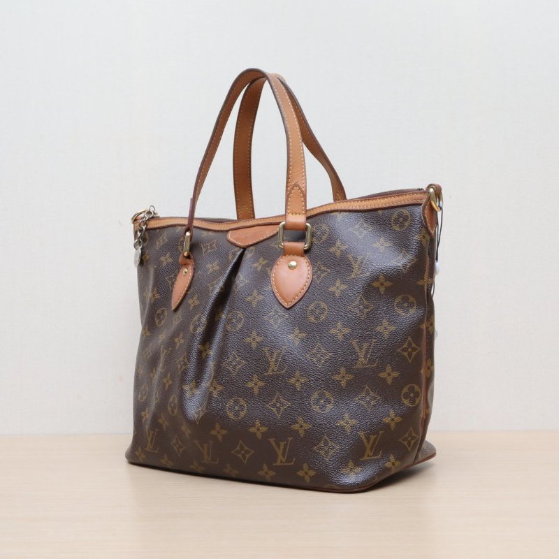 LOUIS VUITTON Palermo帕拉蒙小號29老花PVC2012肩背包-4