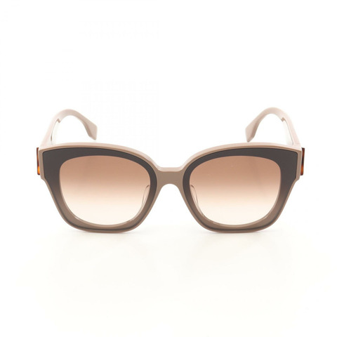 FENDI F 標誌太陽眼鏡 40098F 45F 醋酸纖維粉色 新款 女士