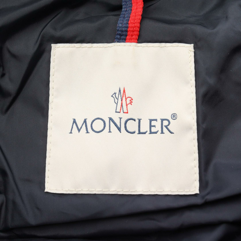 MONCLER FLAMMETTE 羽絨外套 4993105 尼龍 海軍藍 #00 二手 女款-2