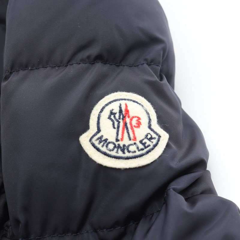 MONCLER FLAMMETTE 羽絨外套 4993105 尼龍 海軍藍 #00 二手 女款-4