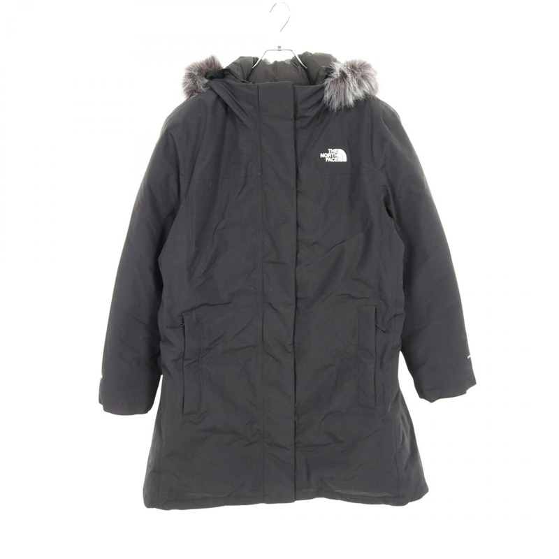 THE NORTH FACE Arctic Parka羽絨外套 NF0A4R2V 尼龍黑 XXL/TTG 二手女款-0