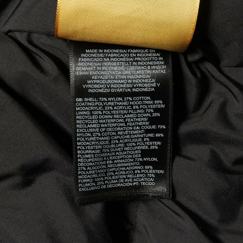 THE NORTH FACE Arctic Parka羽絨外套 NF0A4R2V 尼龍黑 XXL/TTG 二手女款-4