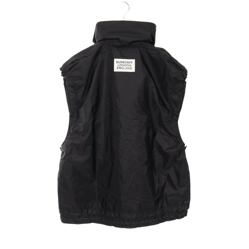 BURBERRY 黑色尼龍背心 #UK4 二手女款-1