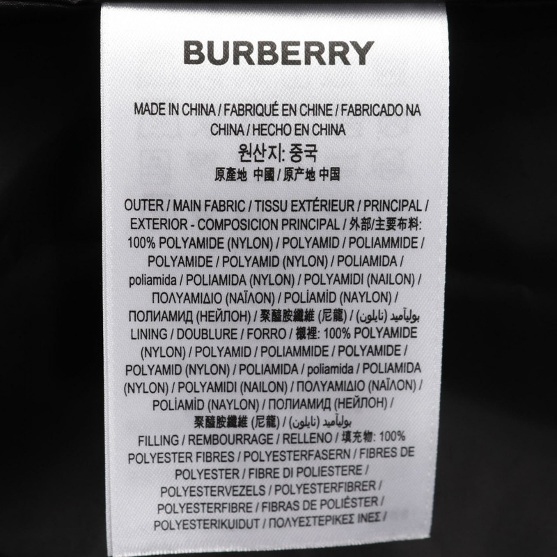 BURBERRY 黑色尼龍背心 #UK4 二手女款-4