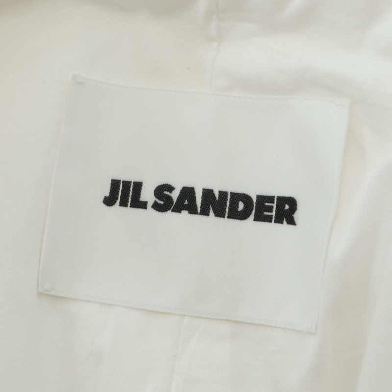 JIL SANDER 女士背心 J03BN0110 純棉 白色 #32 二手-2