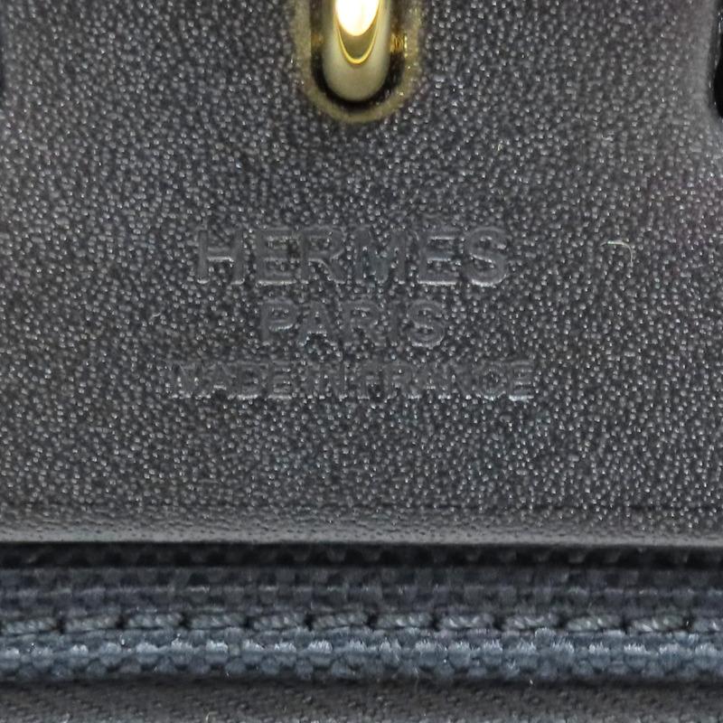 黑色 帆布 Herbag Zip 31 肩背包 K刻【HERMES 愛馬仕】-7