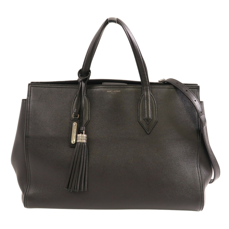 黑色 牛皮 Amber 两用包【SAINT LAURENT YSL 聖羅蘭】-0