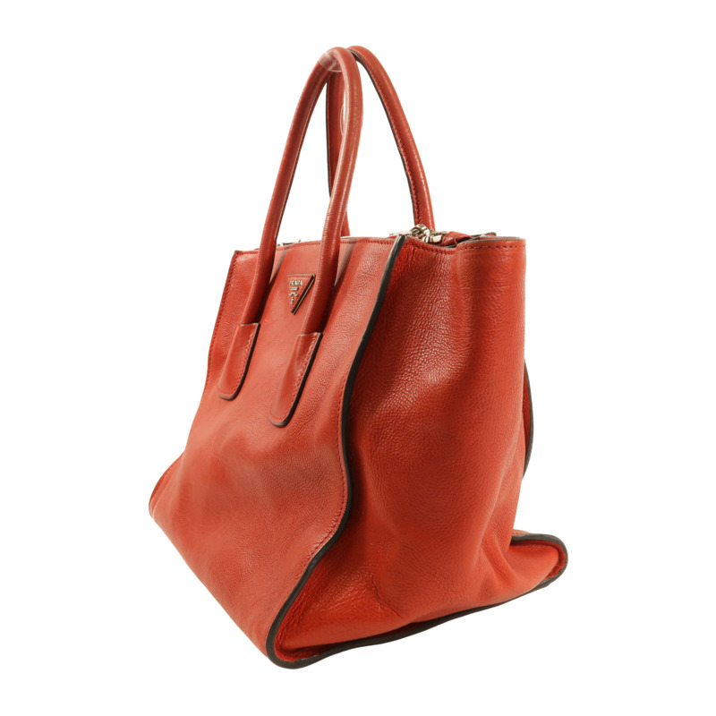 紅色 牛皮 两用包【PRADA 普拉達】-2