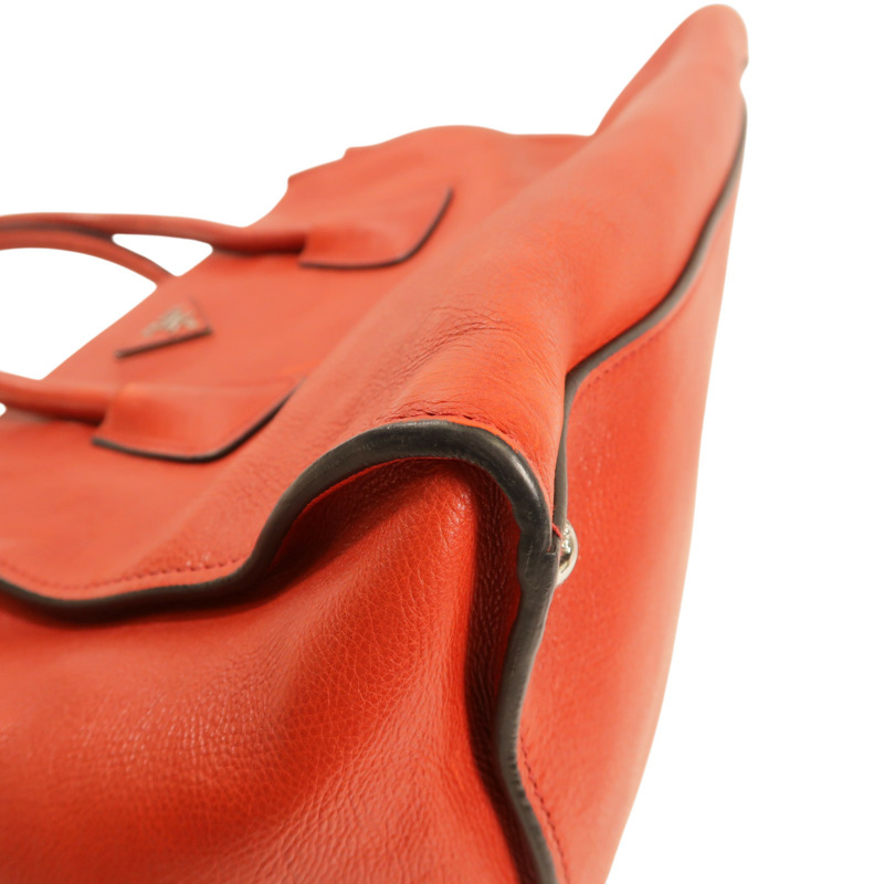 紅色 牛皮 两用包【PRADA 普拉達】-8