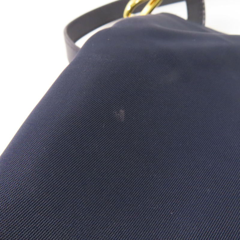 藍色 尼龍 两用包【PRADA 普拉達】-13