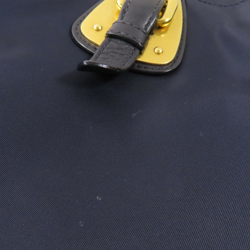 藍色 尼龍 两用包【PRADA 普拉達】-14