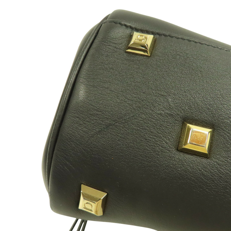 黑色 牛皮 Studio 兩用包【Salvatore Ferragamo 菲拉格慕】 AU-21/H159-9