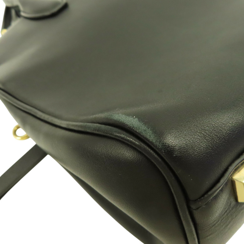 黑色 牛皮 Studio 兩用包【Salvatore Ferragamo 菲拉格慕】 AU-21/H159-10