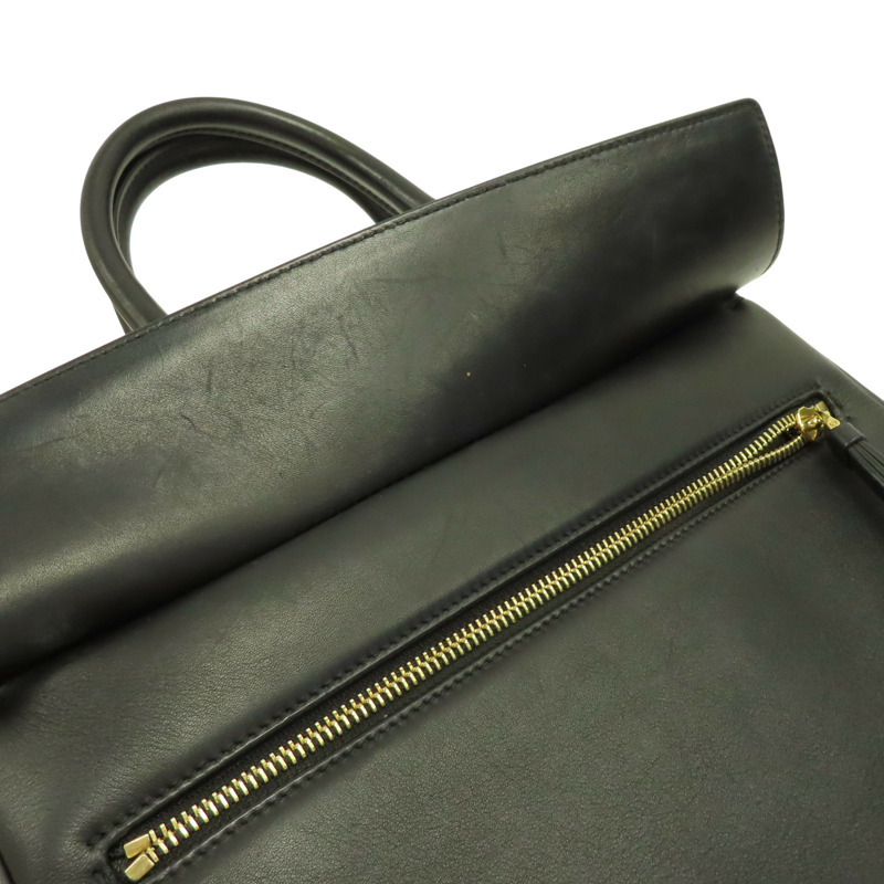 黑色 牛皮 Studio 兩用包【Salvatore Ferragamo 菲拉格慕】 AU-21/H159-14