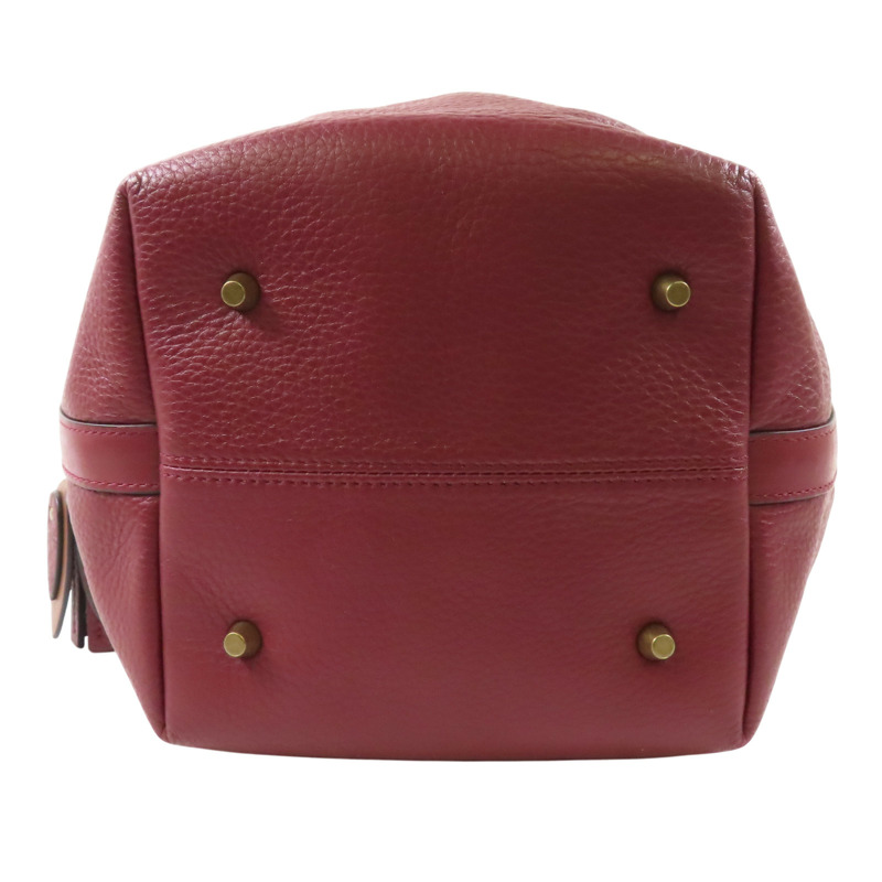 棕色 帆布 格紋 Heston 水桶包 肩背包【BURBERRY 巴寶莉】-3