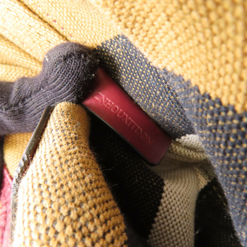 棕色 帆布 格紋 Heston 水桶包 肩背包【BURBERRY 巴寶莉】-15