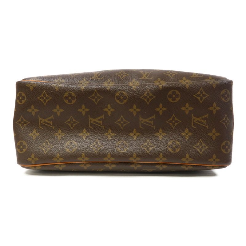 棕色 原花帆布 Deauville 手提包【LOUIS VUITTON LV 路易威登】 M42270-3