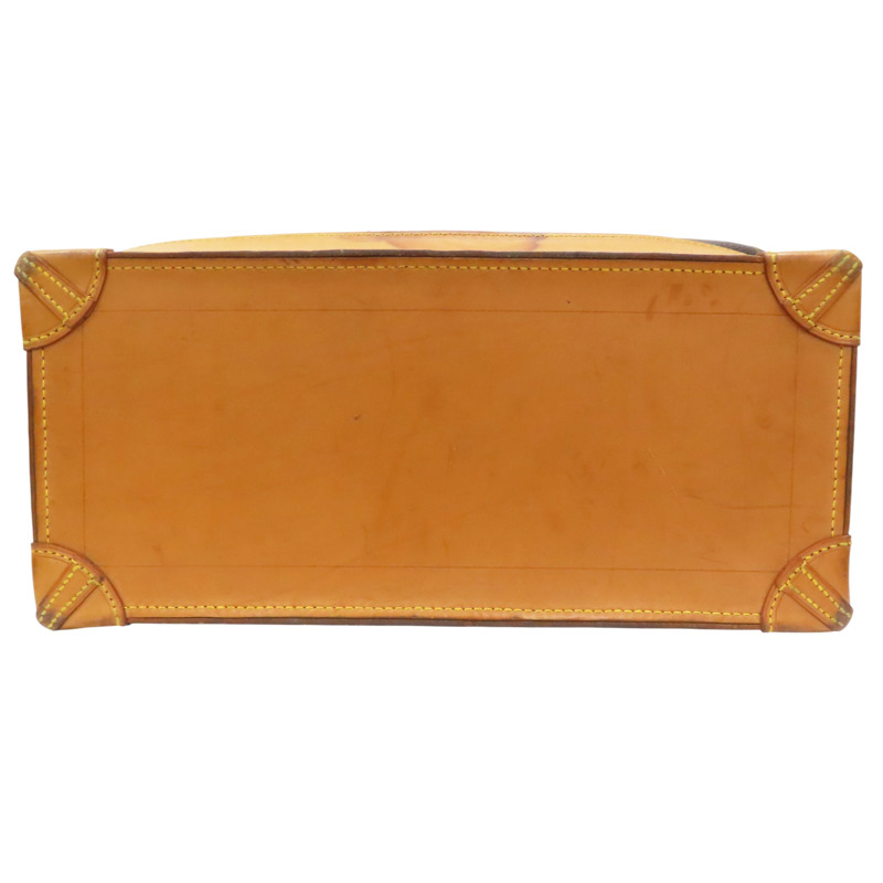 棕色 原花 帆布 Steamer Bag 45 手提包【LOUIS VUITTON LV 路易威登】 M41126-3