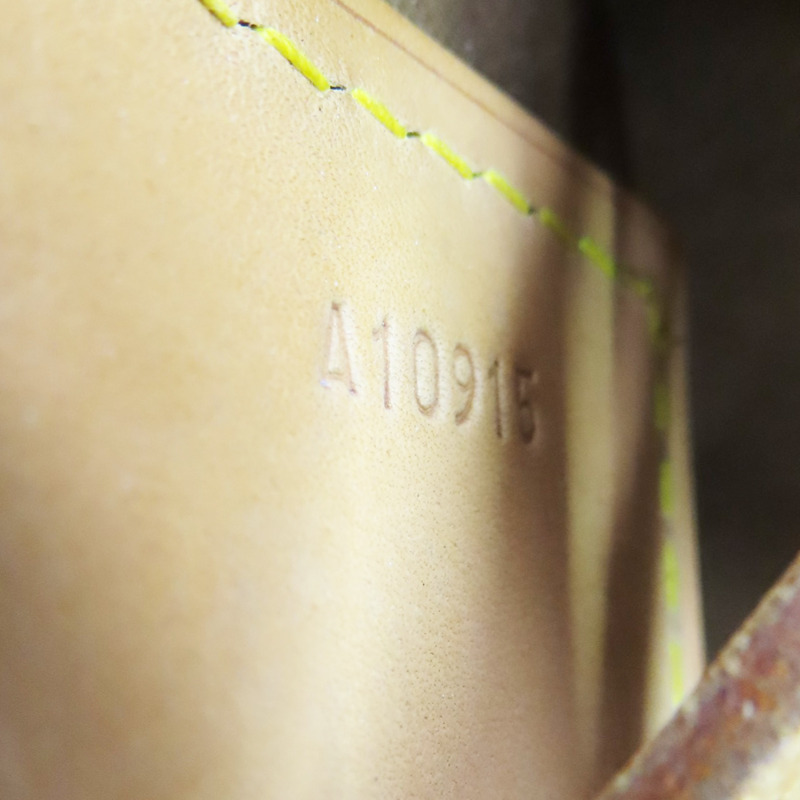 棕色 原花 帆布 Steamer Bag 45 手提包【LOUIS VUITTON LV 路易威登】 M41126-6