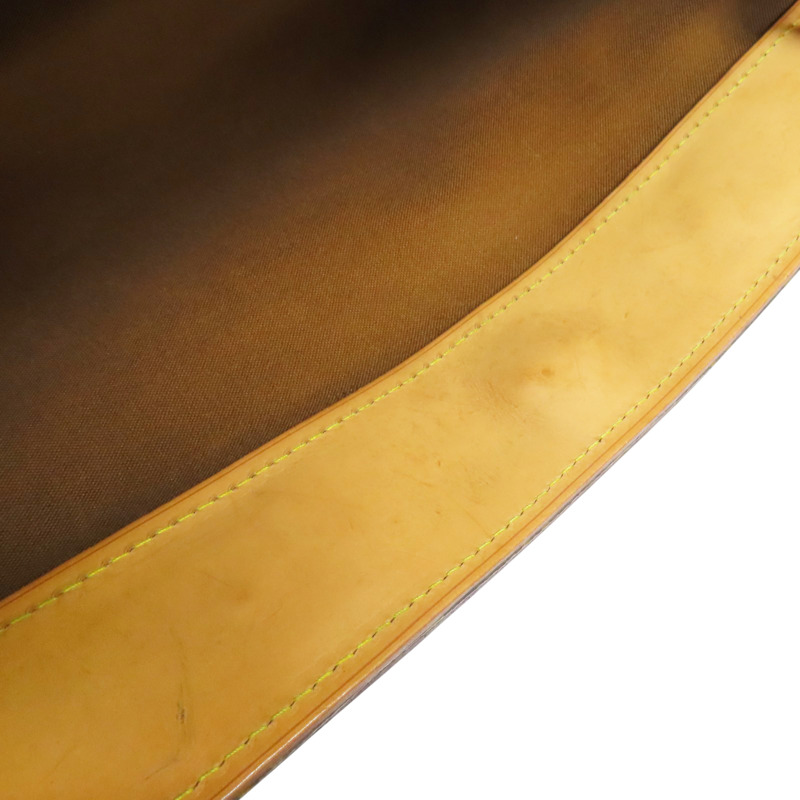 棕色 原花 帆布 Steamer Bag 45 手提包【LOUIS VUITTON LV 路易威登】 M41126-13